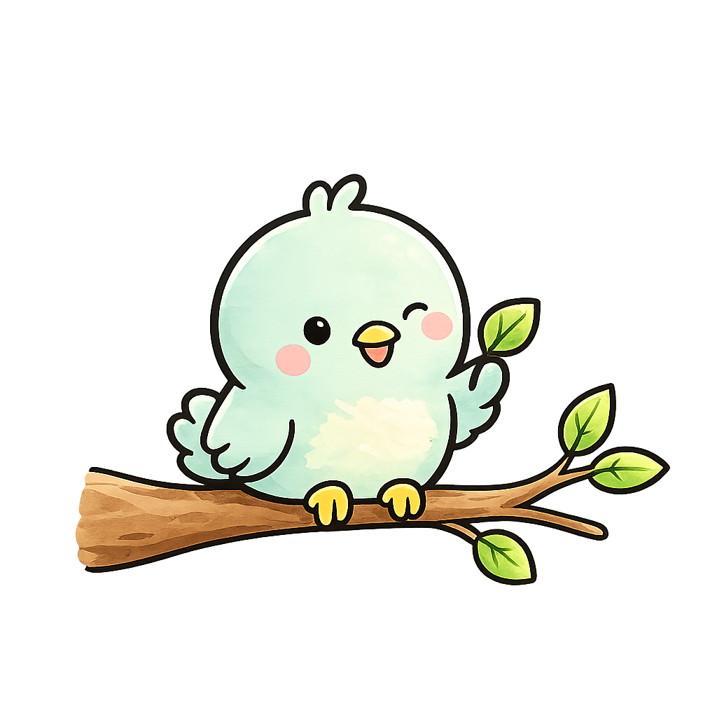 Bird on branch